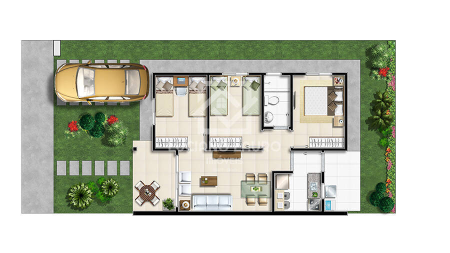 Casa à venda com 2 quartos, 53m² - Foto 5